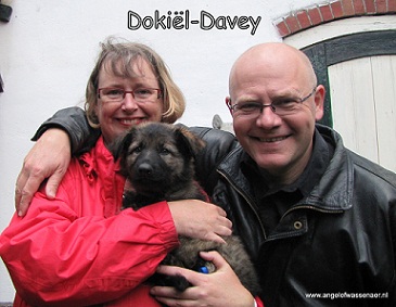 Oscar en Yvonne met Dokiël-Davey